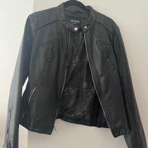 Guess leather jacket